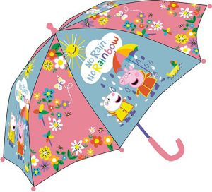 Świnka Peppa parasol parasolka manualna