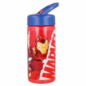 Avengers bidon z słomką bez BPA