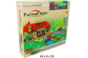 Farma rolnicza traktor zwierzęta stodoła 50 el