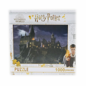Harry Potter puzzle 1000szt Hogwardts nocą