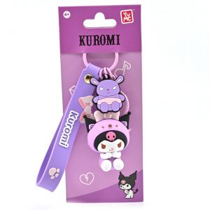 Hello Kitty brelok figurka ze zwierzętami Kuromi