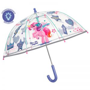 Jednorożec parasol parasolka  przeciwwiatrowy odblaskowy