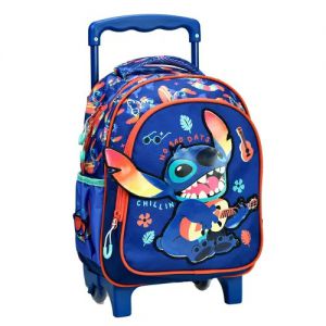 Lilo i Stitch plecak przedszkolny z wózkiem 30 cm