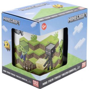 Minecraft kubek ceramiczny w pudełku