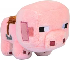 Minecraft maskotka Explorer Saddied świnka