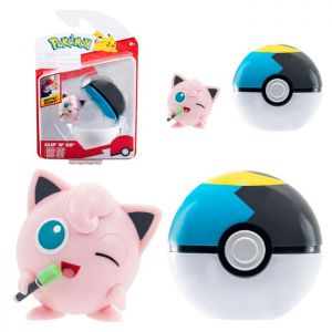 Pokemon figurka akcji w pokeball Jigglypuff