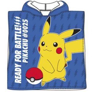Pokemon ponczo ręcznik z kapturem