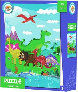 Dinozaury  puzzle 35 el