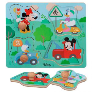 Myszka Minnie puzzle drewniane Disney baby