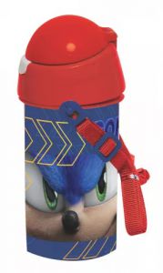 Sonic  bidon ze słomką i paskiem bez BPA