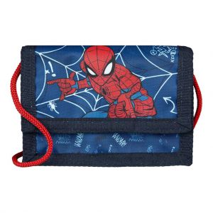 Spiderman portfel ze sznurkiem odczepianym