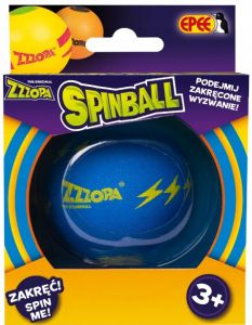 Spinball piłka zakręcona zabawa Piorun