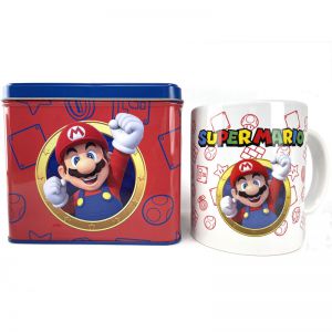 Super Mario kubek i skarbonka zestaw