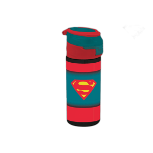 Superman bidon ze słomka i dozownikiem