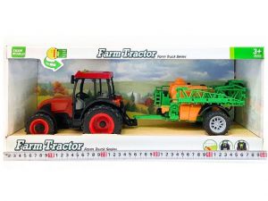 Traktor z maszyną rolniczą 45 cm z efektami